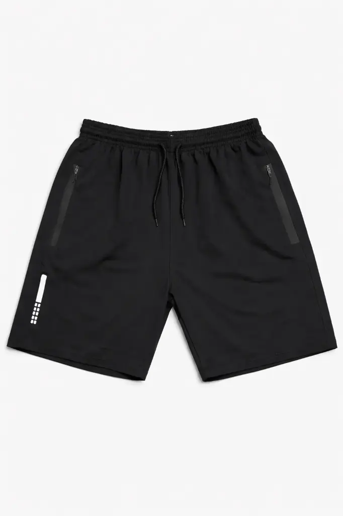 SHORT DEP HO BOLS CON CIERRE GRIFA APLICADA