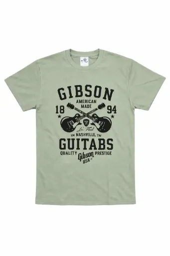 [43697] REM ALG M/C C/O 'GIBSON' 2 GUITARRAS